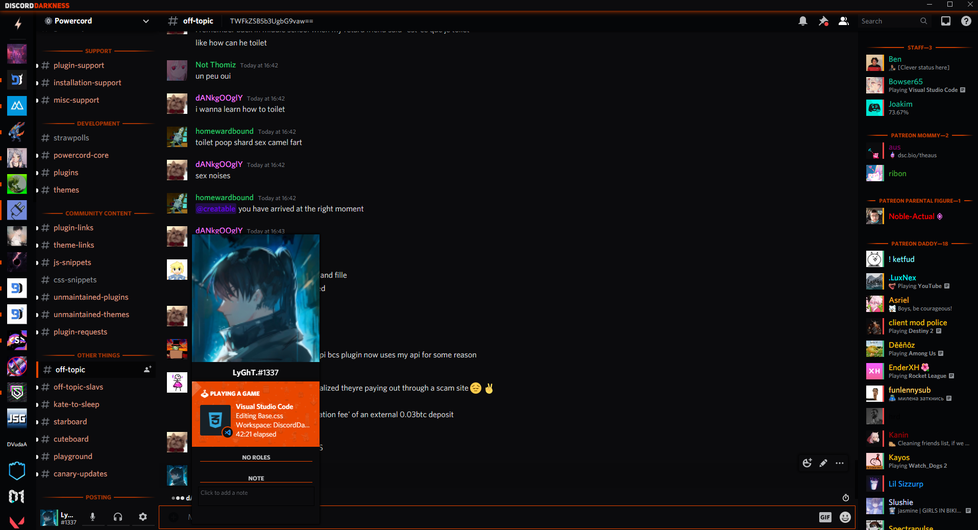 Discord Darkness